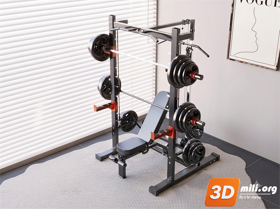 Fitness Equipment Skp Files